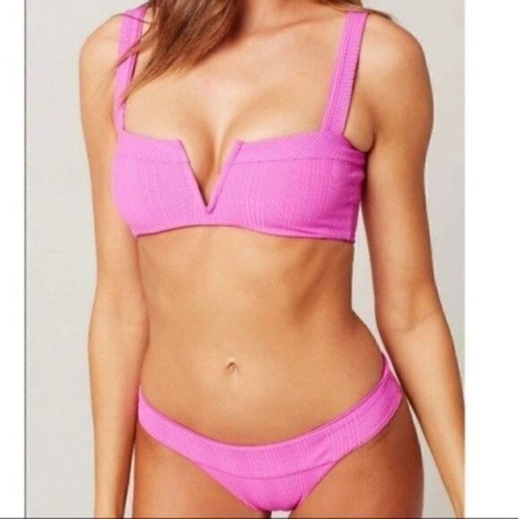 LSpace Fuchsia LeeLee top L Veronica bottom S BoxA - Picture 10 of 11